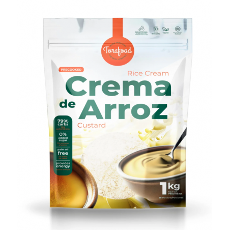 CREMA DE ARROZ CUSTARD (NATILLAS) 1000G TORAFOOD