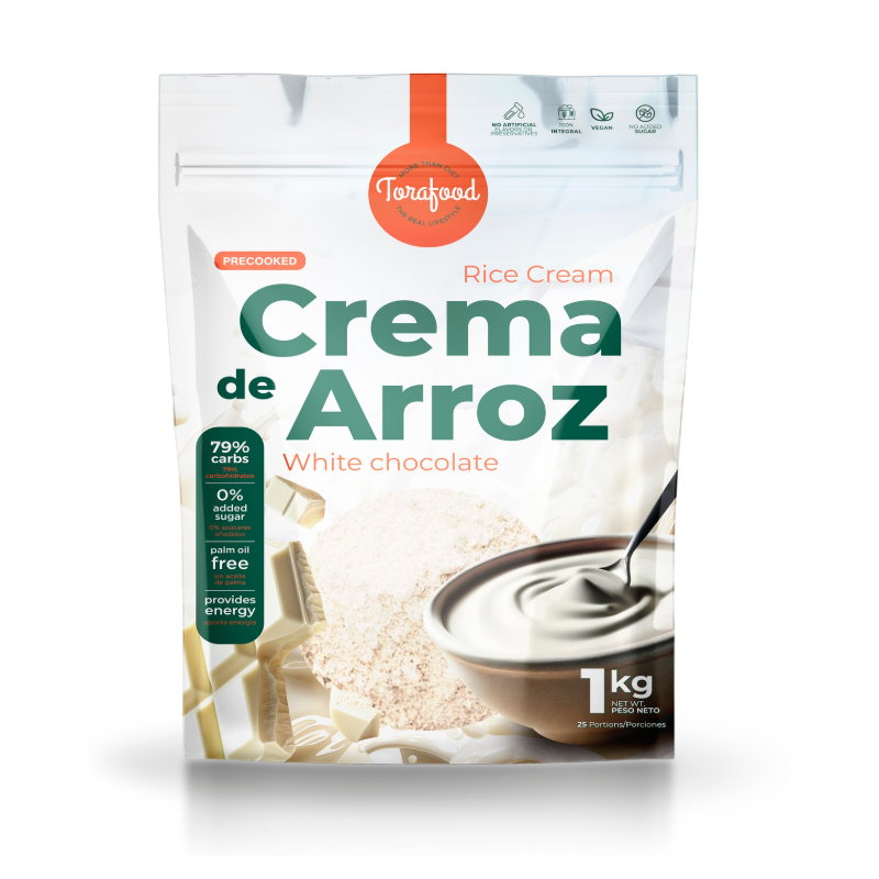CREMA DE ARROZ WHITE CHOCOLATE 1000G TORAFOOD CREMA DE ARROZ WHITE CHOCOLATE 1000G TORAFOOD