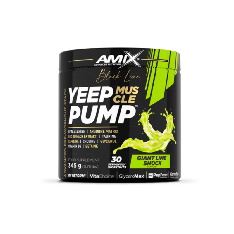 BLACK YEEP PUMP CAFFEINE 360GR LIMA GIANT SHOCK AMIX BLACK YEEP PUMP CAFFEINE 360GR LIMA GIANT SHOCK AMIX