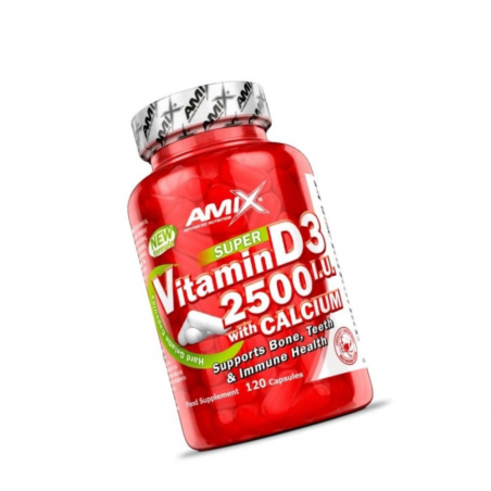 VITAMINA D3 2500IU + CALCIO 120CAP AMIX