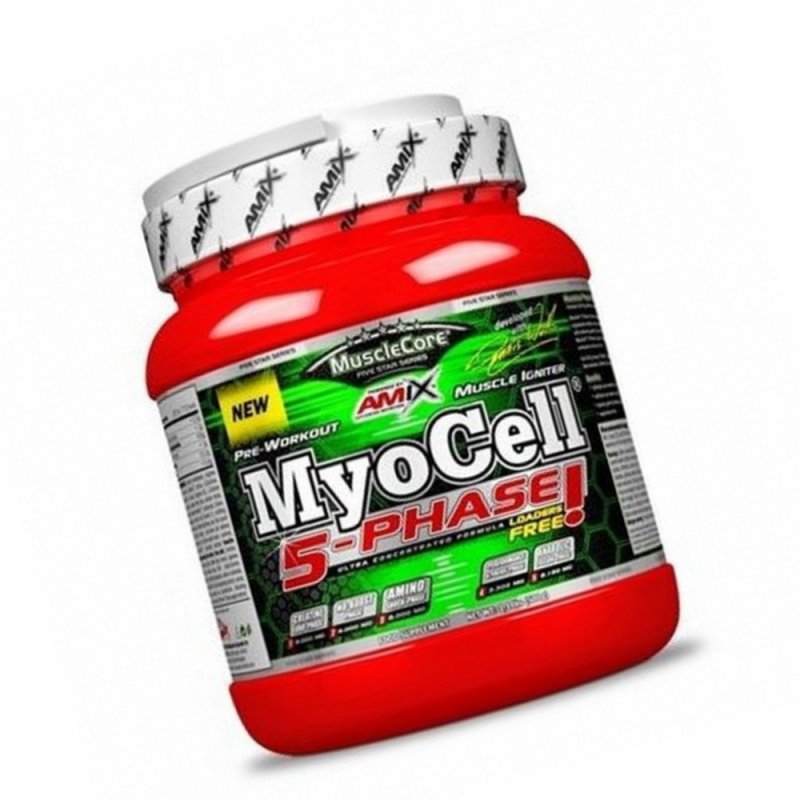 AMIX MUSCLECORE MYOCELL 5 PHASE 500GR FRUIT PUNCH AMIX MUSCLECORE MYOCELL 5 PHASE 500GR FRUIT PUNCH
