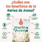HARINA DE AVENA SABOR CHOCOLATE BLANCO DE 1KG TORAFOOD HARINA DE AVENA SABOR CHOCOLATE BLANCO DE 1KG TORAFOOD