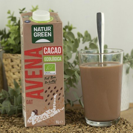 BEBIDA  AVENA CACAO BRICK 1L NATURGREEN