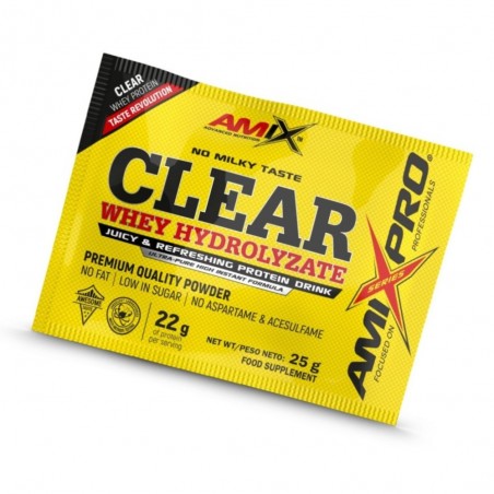 UNIDOSIS CLEAR WHEY HYDROLYZATE 25GR AMIX