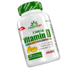 GREENDAY VITAMINA D3 2500IU 90CAP AMIX