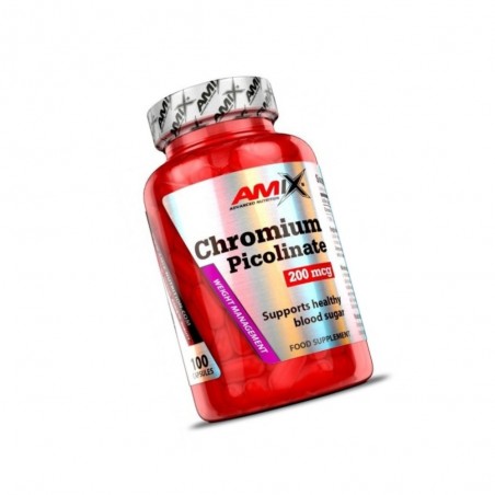 CHROMIUM PICOLINATE 200 MCG 100CAP AMIX