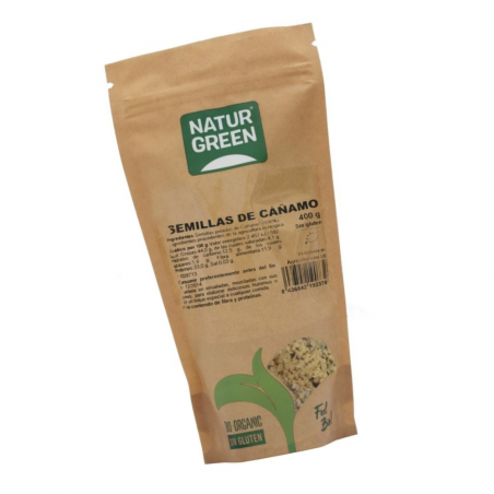 SEMILLAS CAÑAMO BIO.400GR. NATURGREEN