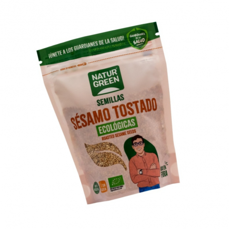 SEMILLAS SESAMO TOSTADO BIO. 225GR. NATURGREEN
