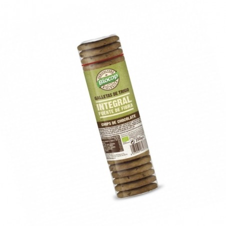 GALLETAS TRIGO INTEGRAL CHIPS CHOCO 250G BIOCOP