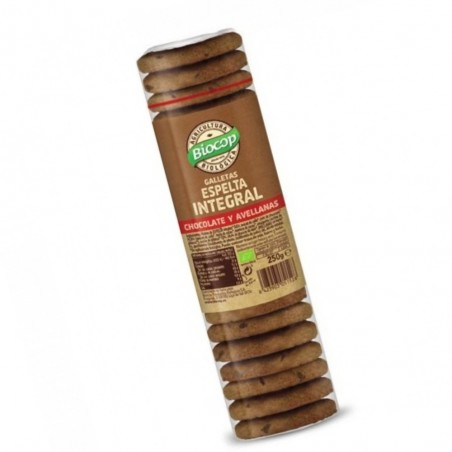 GALLETA ESPELTA INTEGRAL CHOCO AVELL 250G BIOCOP