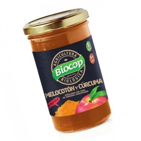 COMPOTA MELOCOTON CURCUMA 280G BIOCOP