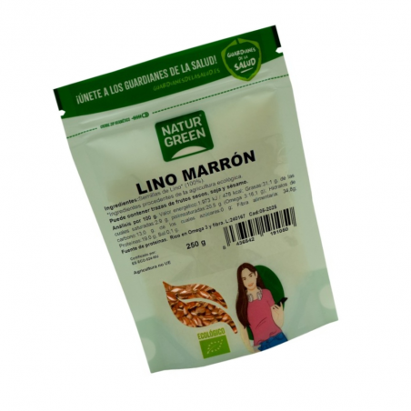 LINO MARRON BIO. 250GR. NATURGREEN