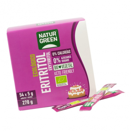 ERITRITOL STICKS 54x5g NATURGREEN