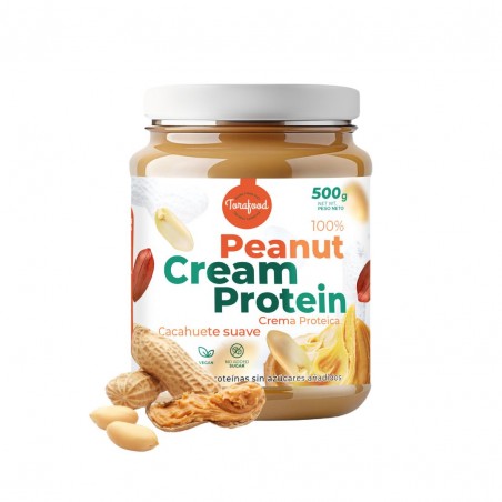 CREMA PROTEICA CACAHUETE 500G TORAFOOD
