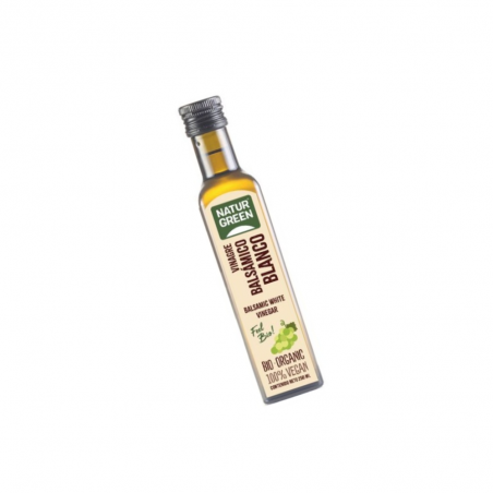 VINAGRE BALSAMICO BLANCO BIO 250ML NATURGREEN