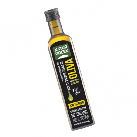 ACEITE OLIVA VIRGEN SIN FILTRAR BIO 500G NATURGREEN