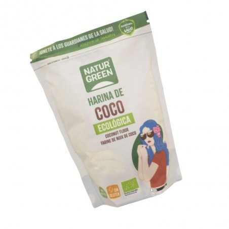 HARINA COCO BIO 500GR NATURGREEN