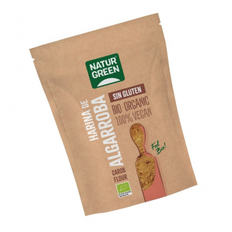 HARINA ALGARROBA SIN GLUTEN BIO 500G NATURGREEN