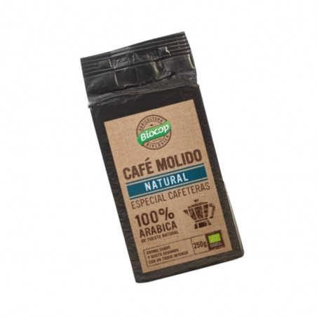 CAFE MOLIDO 100% ARABICA 250G BIOCOP