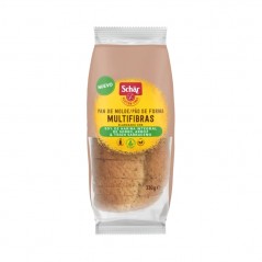 PAN DE MOLDE MULTIFIBRAS SIN GLUTEN 330G SCHAR