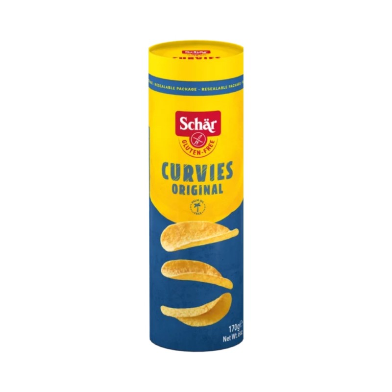 CURVIES ORIGINAL SIN GLUTEN 170G SCHAR