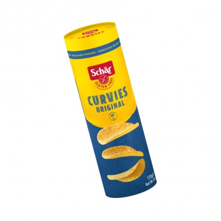 CURVIES ORIGINAL SIN GLUTEN 170G SCHAR