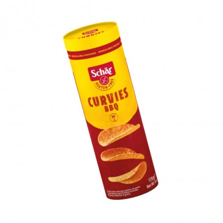 CURVIES BBQ SIN GLUTEN 170G SCHAR