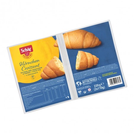 CROISSANTS SIN GLUTEN 220G SCHAR