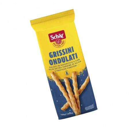 GRISSINI ONDULATI SIN GLUTEN 150G SCHAR