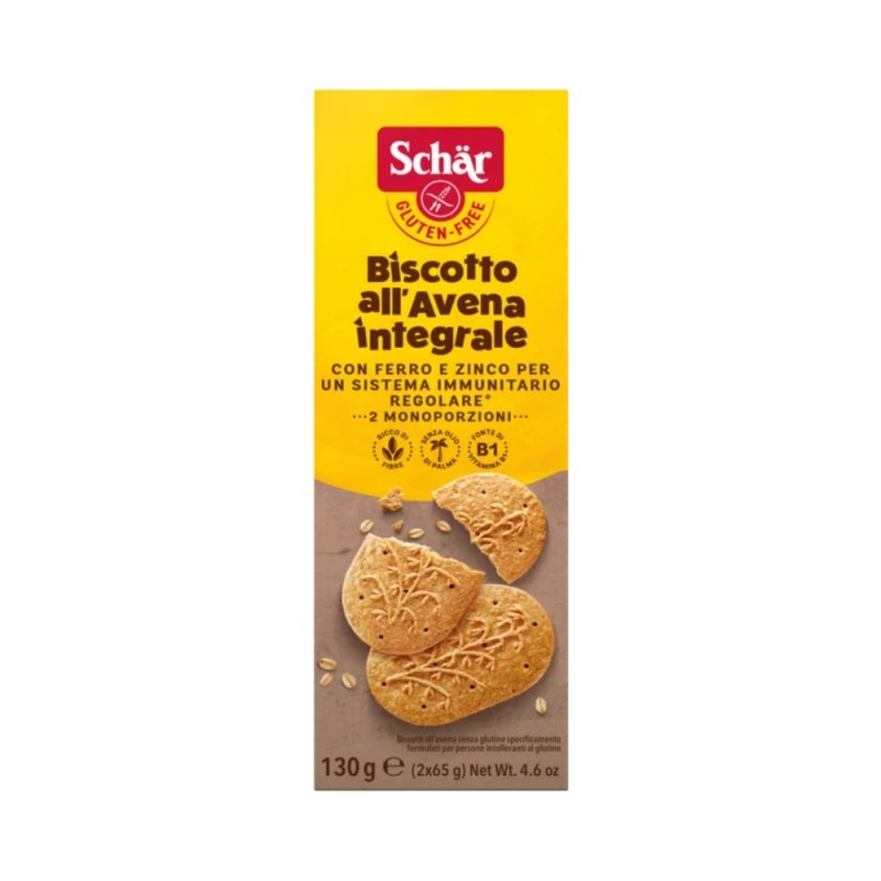 GALLETAS DE AVENA SIN GLUTEN 130G SCHAR GALLETAS DE AVENA SIN GLUTEN 130G SCHAR
