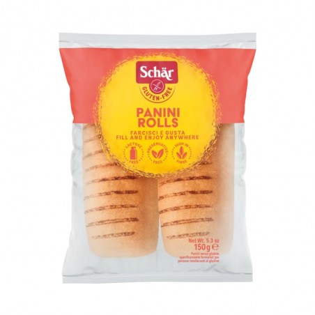 PANINI ROLLS SIN GLUTEN 150G SCHAR