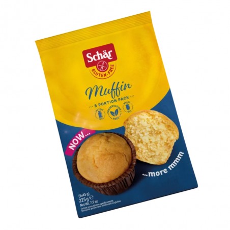MUFFINS SIN GLUTEN 225G SCHAR