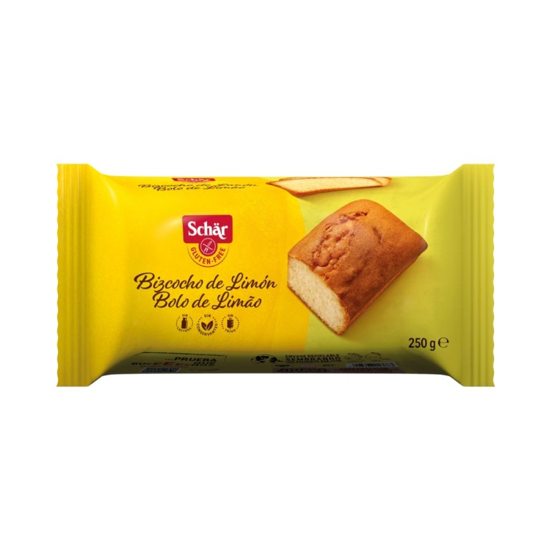 BIZCOCHO DE LIMON SIN GLUTEN 250G SCHAR BIZCOCHO DE LIMON SIN GLUTEN 250G SCHAR