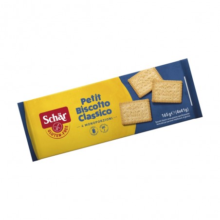PETIT GALLETAS CLASICAS SIN GLUTEN 165G SCHAR