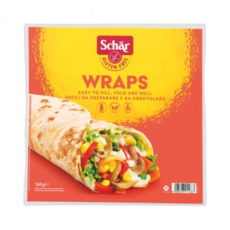 WRAPS SIN GLUTEN 160G SCHAR