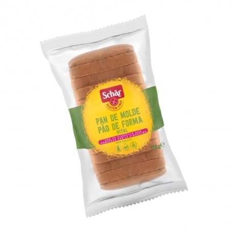 PAN MOLDE VITAL SIN GLUTEN 350G SCHAR