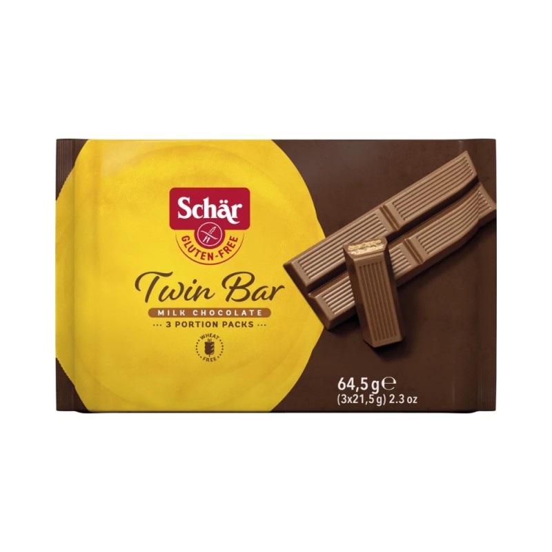 TWIN BAR SIN GLUTEN 64,5G SCHAR TWIN BAR SIN GLUTEN 64,5G SCHAR