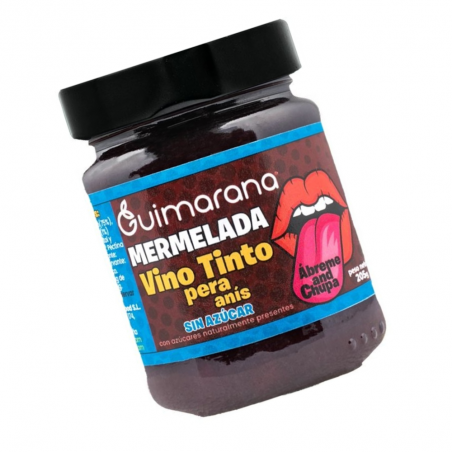MERMELADA S/AZ VINO TINTO-PERA-ANIS 205G GUIMARANA