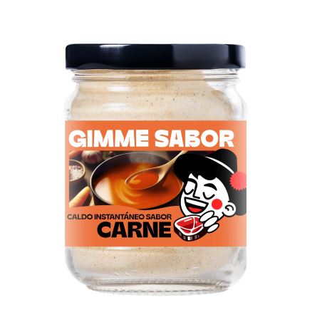 CALDO VEGANO SABOR CARNE ECO 125G GIMME SABOR