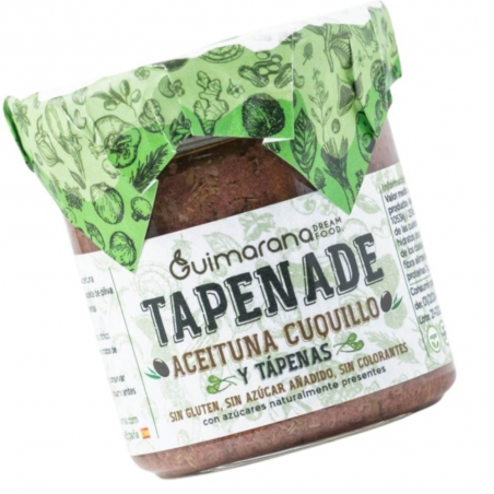PATE ACEI.NEGRA Y TAPENAS 130GR (ALCAPARRA) GUIMARANA