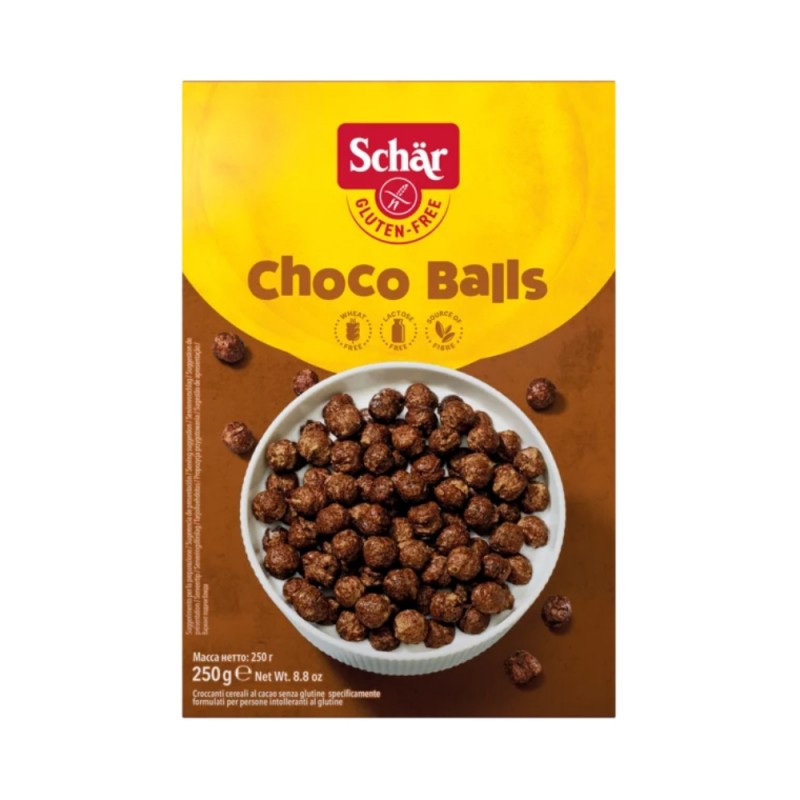 CHOCO BALLS SIN GLUTEN 250G SCHAR CHOCO BALLS SIN GLUTEN 250G SCHAR