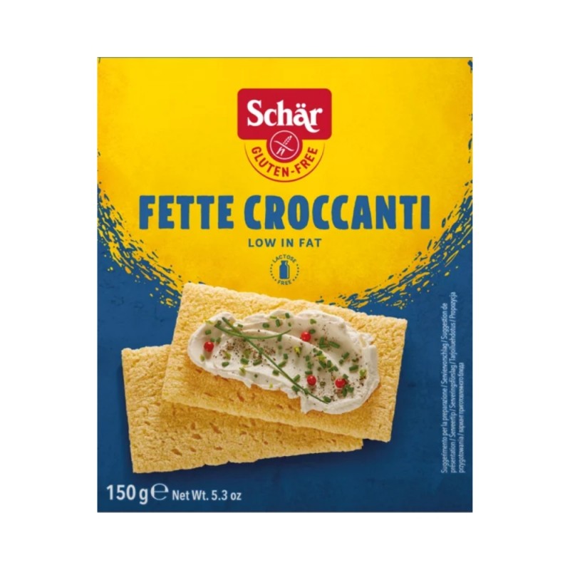 FETTE CROCCANTI SIN GLUTEN 150G SCHAR