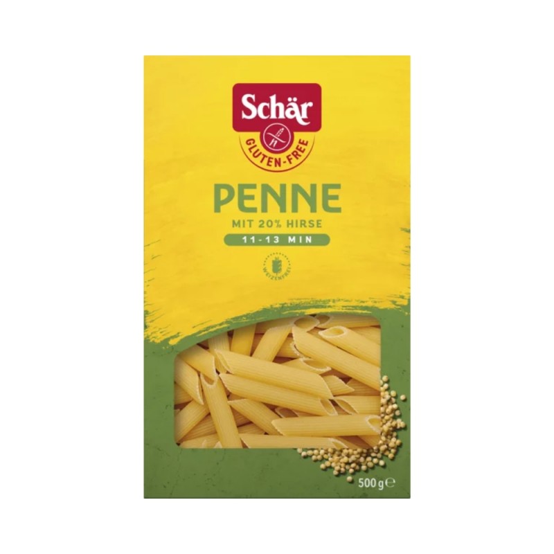 PENNE SIN GLUTEN 500G SCHAR