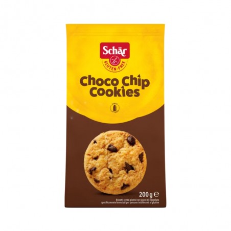 CHOCO CHIPS COOKIES SIN GLUTEN 200G SCHAR