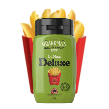 SALSA GRANDMAS BURGER 290ML MAX PROTEIN