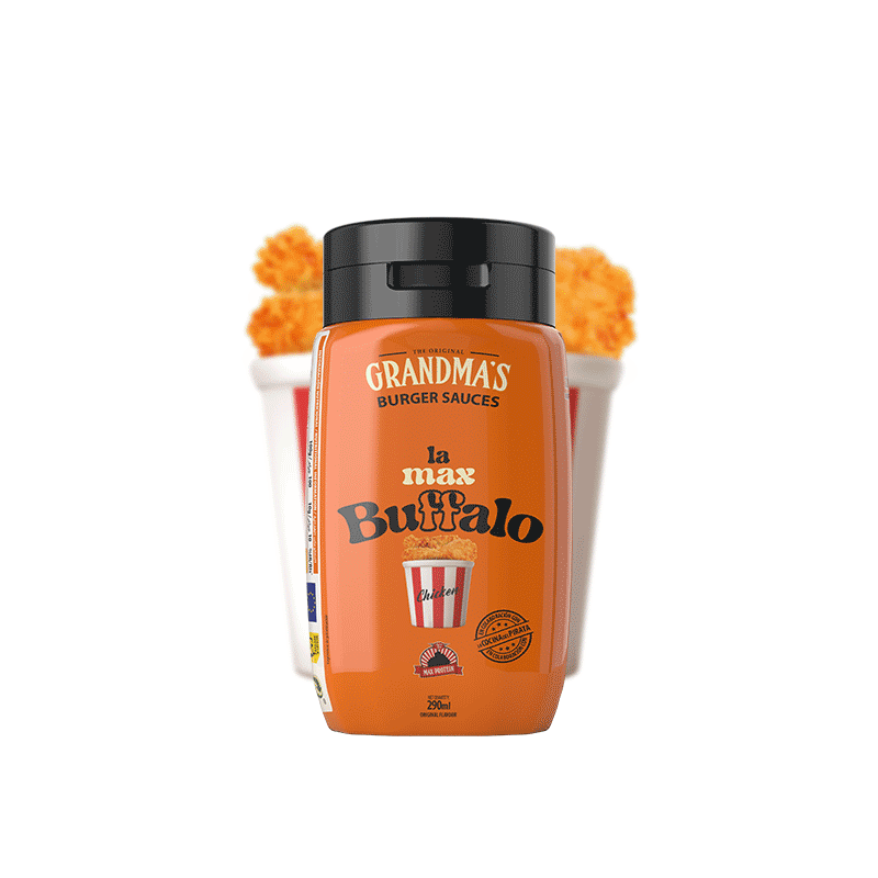 SALSA GRANDMAS BURGER 290ML MAX PROTEIN SALSA GRANDMAS BURGER 290ML MAX PROTEIN