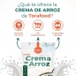 CREMA DE ARROZ NEUTRA 1000G TORAFOOD CREMA DE ARROZ NEUTRA 1000G TORAFOOD