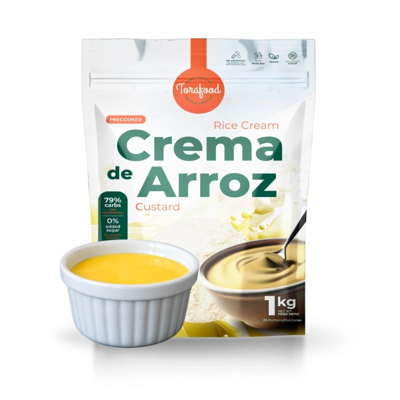 CREMA DE ARROZ NATILLAS 1000G TORAFOOD CREMA DE ARROZ NATILLAS 1000G TORAFOOD