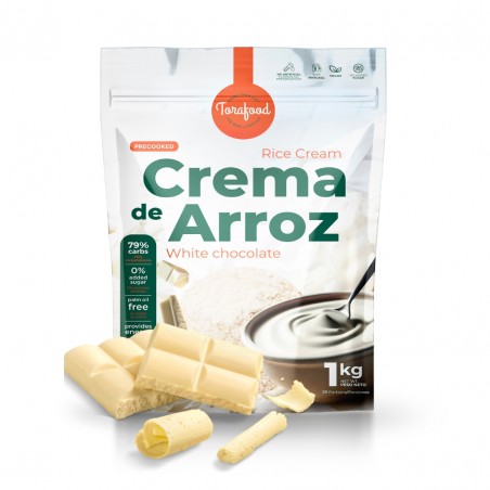 CREMA DE ARROZ WHITE CHOCOLATE 1000G TORAFOOD