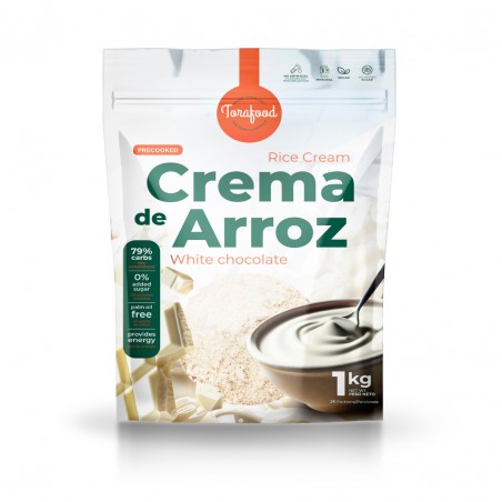 CREMA DE ARROZ WHITE CHOCOLATE 1000G TORAFOOD